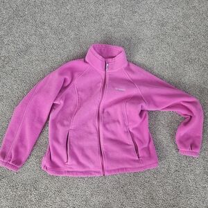 Columbia Pink Fleece Jacket